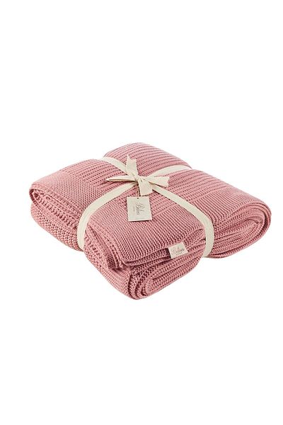 Betires Home Cap2101 Knitted Blanket Dried Rose Single Dried Rose