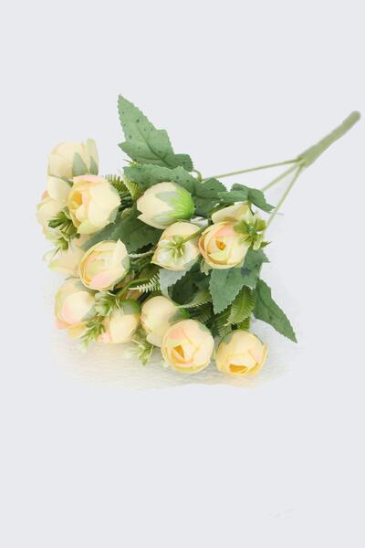 Yapay Çiçek Deposu Изкуствен мини букет от рози 32 см, розово-оранжев