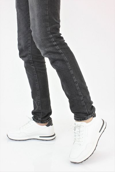 MARCOMEN Men's Genuine Leather Casual Sports Style Sneakers
