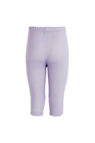 Adasea Printed Girl's Half Hijab Swimsuit