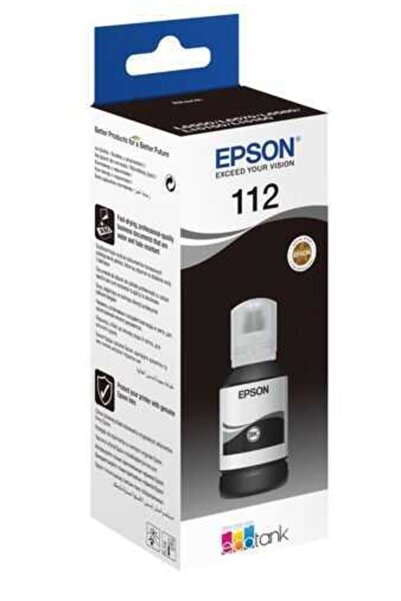 EPSON 112 Orjinal Siyah Kartuş C13t06c14a