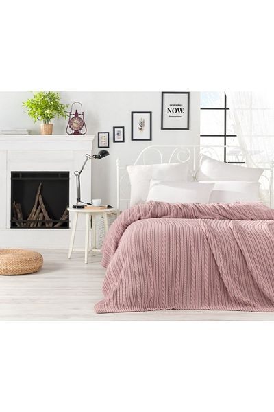 Betires Home Ca18003 Knitted Blanket Double