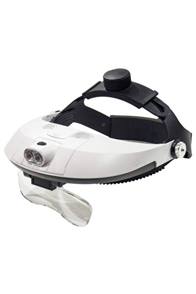 LEIDORY Hat Type LED Lighted Magnifying Glasses 9x Zoom 5 Lens Head Lamp