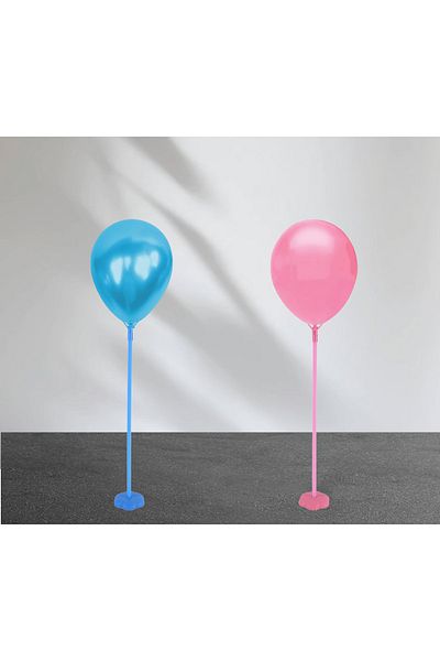 Happyland Colorful Single Leg Balloon Stand - Floor Stand Set of 2