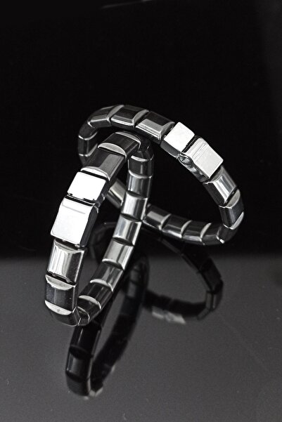 OSMANLI GÜMÜŞ Natural Stone Bracelet for Women and Men - Hematite Natural Sto...