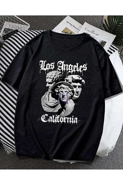 Machetta Μπλουζάκι με λαιμόκοψη μεγάλου μεγέθους με στάμπα από βαμβάκι