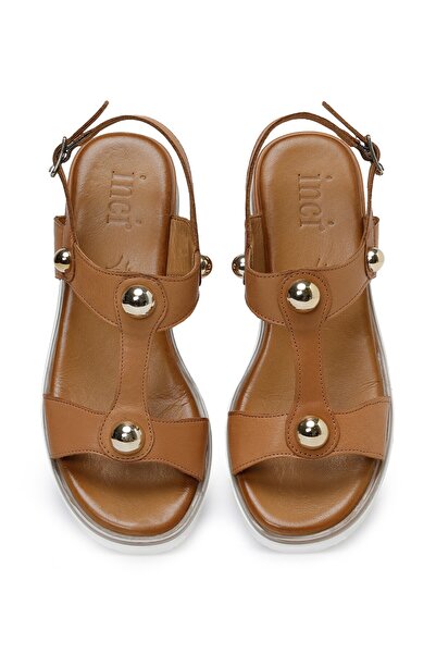 İnci Taden 3fx Taba Kadın Terlik