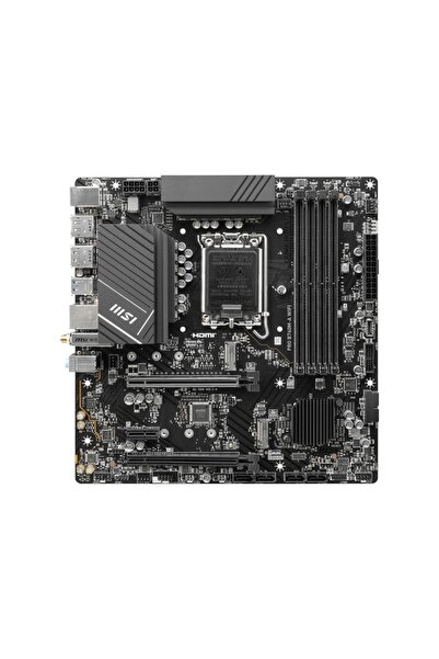ASUS Msı Pro B760m-a Wıfı Soket 1700 Ddr5 6800mhz 2xm.2 Atx Anakart