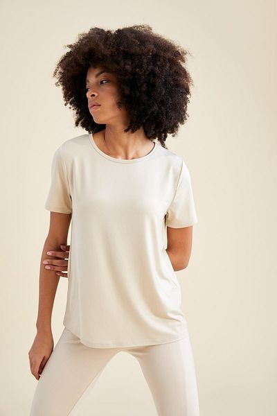 DeFacto Fit Regular Fit Crew Neck Basic Sports T-Shirt