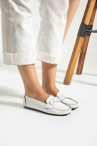Neva'nın Butiği Women's Stylish Ballerinas with Buckle Detail
