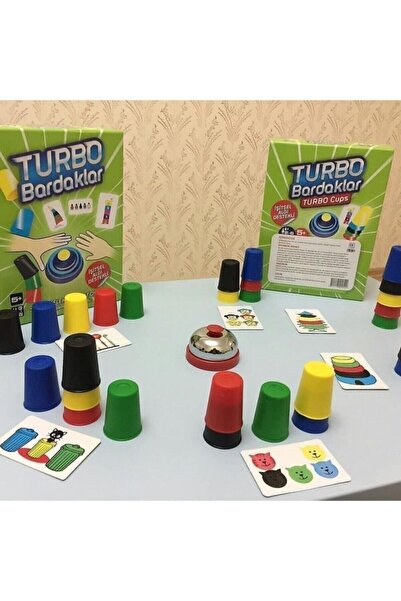 Genel Markalar Turbo Bardaklar Görsel Ve Işitsel Algı Destekli Zeka Oyunu