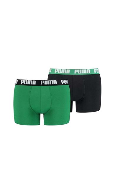 Puma Herren Boxershorts, 2er-Pack – Boxershorts, Baumwoll-Stretch, einfarbig