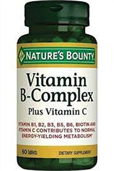 Nature's Bounty Vitamin B-complex 60 Tablet