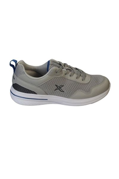 Kinetix Men's Black Gray Mesh Summer Sneaker Sports Walking Shoes