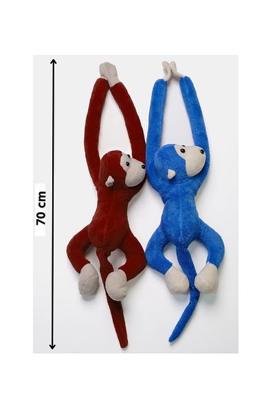 Sole Special Plush Monkey for Fanatik Fans: Mascot Monkey That Can Be Hanged on the Neck and Will Color the Stadium-70