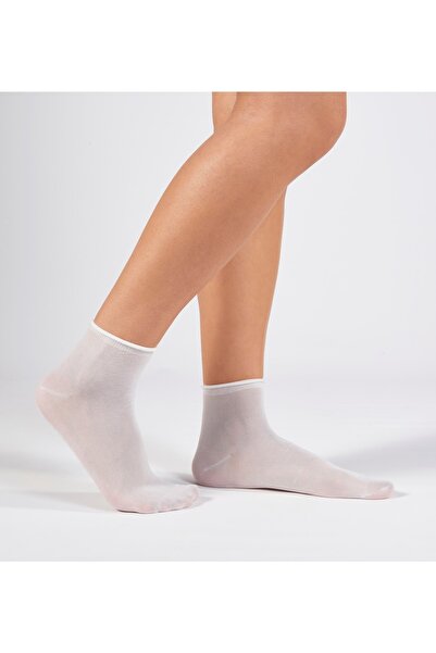 Forwena Колекция бели пайети без шевове дамски получорапи