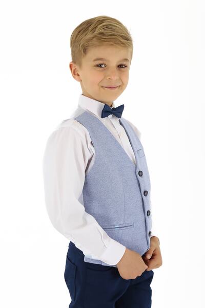 SIRRI Boy's 2-Piece Jacket Vest Set