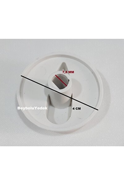FullYedek Mini Elektrikli Şofben Düğmesi , Şofben Ayar Plastik Düğme Genişlik 4 Cm