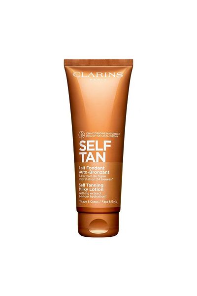 Clarins Bronzing Milk Lotion - 125 Ml for Face and Body