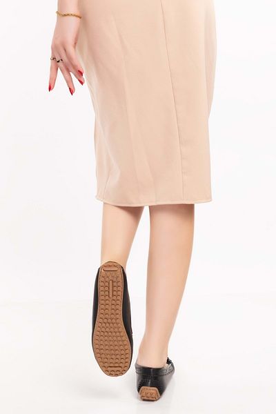 Gondol Loafer flexibil, ușor și confortabil, piele de căprioară, Sw.755 - Negru - 39