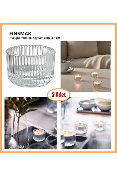 IKEA Finsmak Mumluk & Sosluk 2 Adet