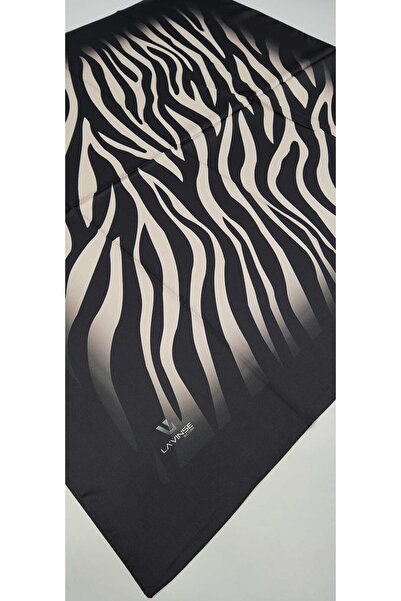 lavinse وشاح حمار وحشي Twill-pattern-02