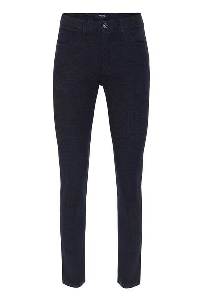 SÜVARİ Slim Kalıp Armürlü Pantolon