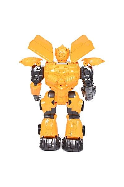 Defatoys Defa Uzaktan Kumandalı Sesli Ve Işıklı Robot 38 Cm Tower Thunder Sarı