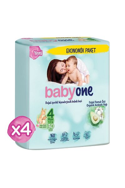 Babyone Natural Content Baby Diapers Size 5 24 Pcs