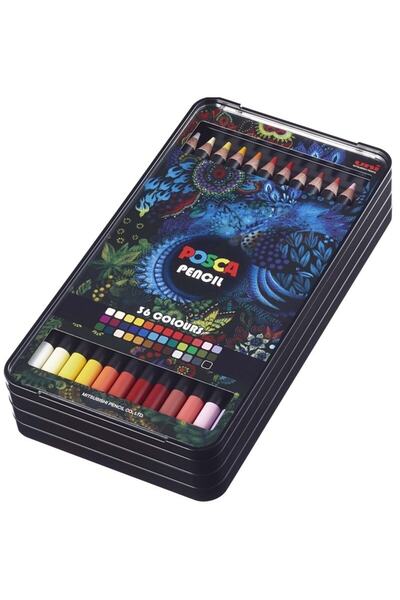 Uni Kuru Boya Posca 36 Lı Set Kpe-200/36c