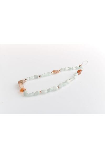 Haremi Larimar, Solar Stone Natural Stone Phone Rope
