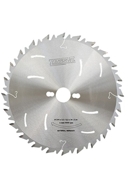 Resiste 250x3,2x30 Z24 Atlamalı Ağaç Testeresi