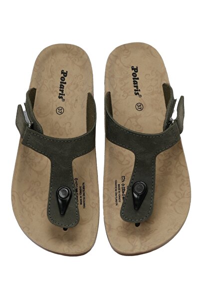 Polaris 91.354972.z3fx Haki Kadın Parmak Arası Terlik