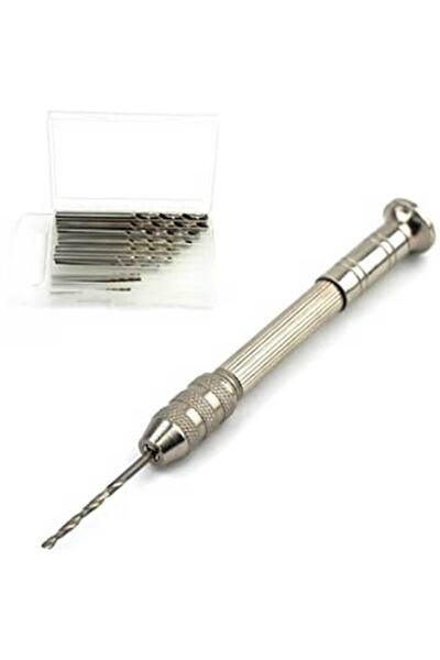 Genel Markalar Mini Manuel Hobi El Matkabı İnce Delici Kalem Matkap 10 Uclu