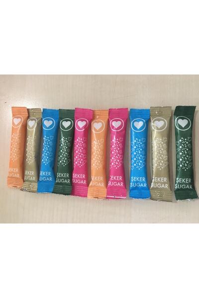Espak Stick Şeker Toz Şeker 3 gr Renkli 1000 Adet 3 Kg