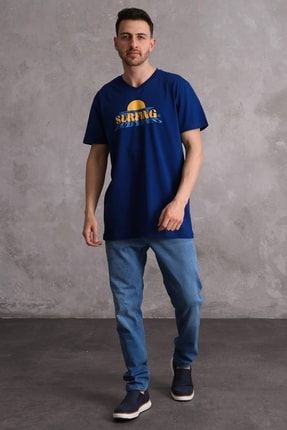 Lunaberry Marque 64 Bask l Erkek Tshirt 100 Penye Pamuk Bisiklet Yaka K sa Kollu T shirt Fiyat Yorumlar Trendyol