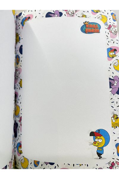 Gıpta Caiet comemorativ Kral Şakir cu lacăt 14x20 simplu 96 Yp.