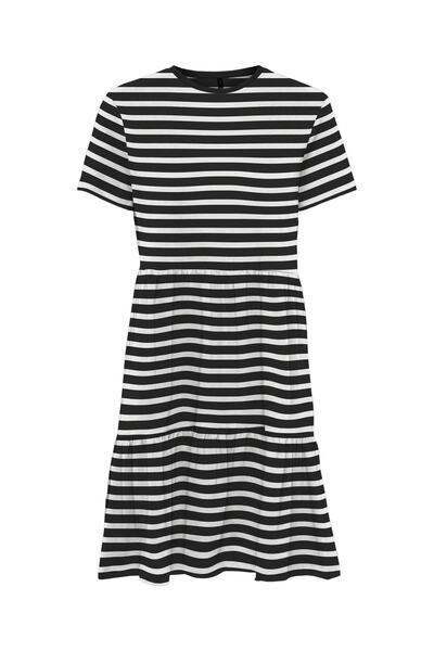 ONLY Onlmay Life S/s Peplum Dress Box Jrs