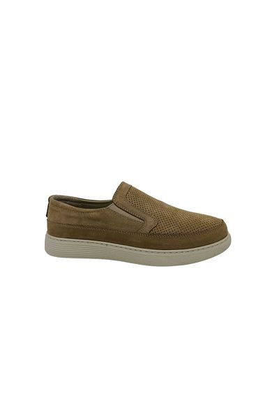 Zerhan 250 Ανδρικά παπούτσια από γνήσιο δέρμα Sand Nubuck καθημερινής χρήσης