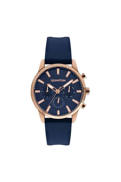 Quantum Adg960.499s Silicone Cord Men's Wristwatch