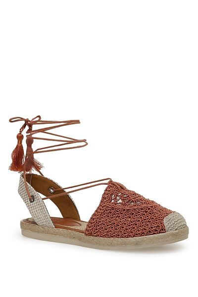 İnci Blossom 3fx - Brick Colored Women's Espadrille
