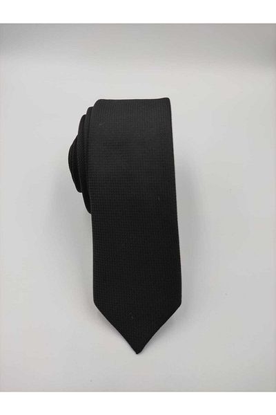 ALTUNTAŞ Tie Black Eyelet Model