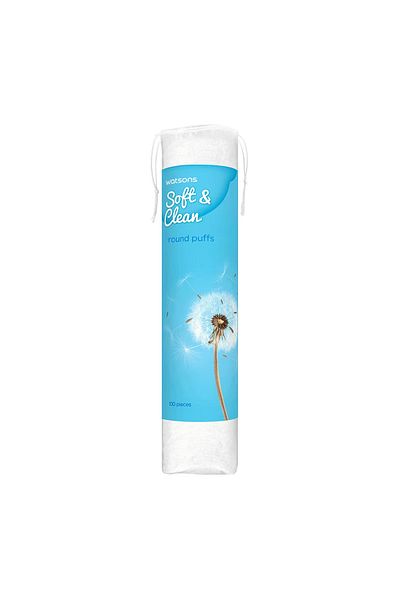 Watsons 100 Pieces Disc Makeup Remover Cotton - X2 Pack