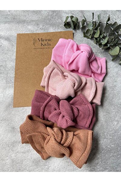 MinnieKids Set de bandane de 4 (ppgk)