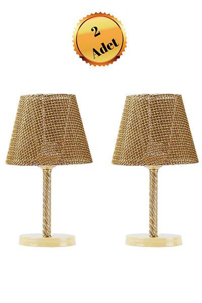 BBY HOME & DESIGN Wicker Farona Model Lampshade 2pcs