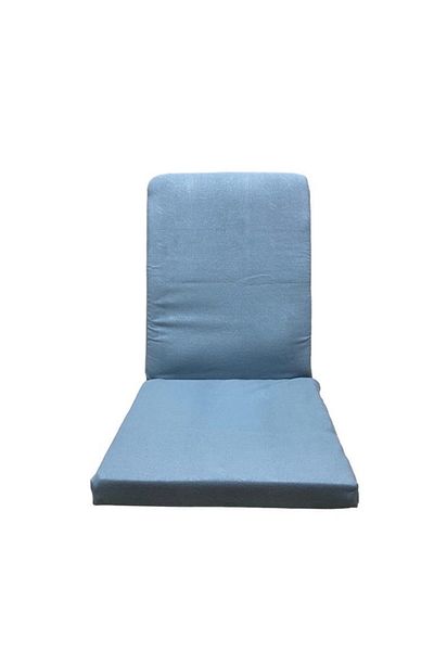 REMEGE Καρέκλα διαλογισμού Backjack Thai Feather Fabric Ice Blue