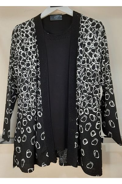 N.Y.YILDIZ Star Inside and Outside Μπλουζάκι Μπλουζάκι Plus Size Διπλό Σετ