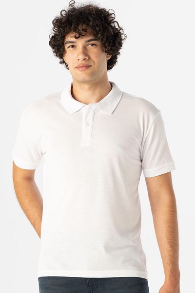 SÜVARİ Μπλουζάκι Dobby Polo Neck Regular Fit