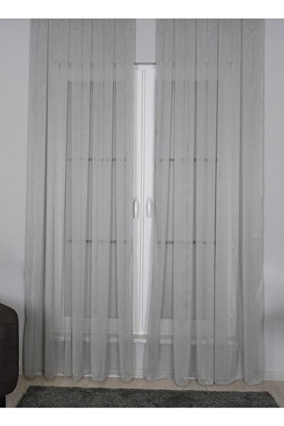 GOCCIA Murcia Tül Perde Gri