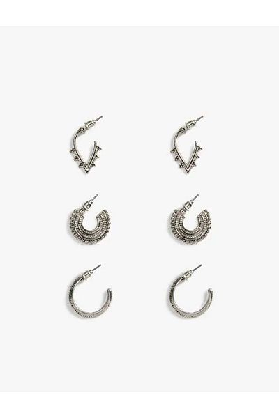 Koton Gray Gray Women's Accessory Earrings 3Wak70048Aa